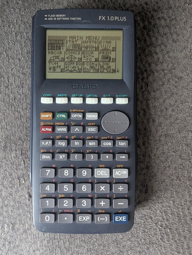 Casio plus programmable - 1.0,