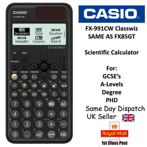 Casio 991cw advanced - ✅, fx-991cw