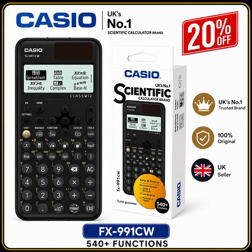 Casio 991cw advanced - fx-991cw+,