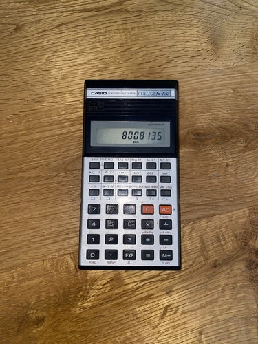 Vintage casio 100 - casio, fx-100