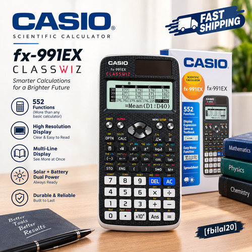 Casio 991ex classwiz - casio,