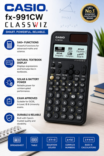 Casio 991cw advanced - fx-991cw,
