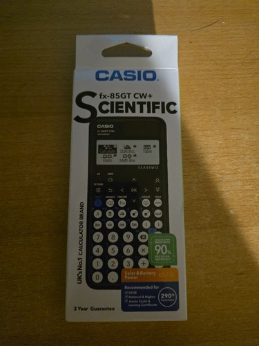 Casio 85gt scientific - casio, cw+