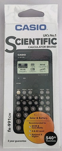 Casio scientific calculator - casio,