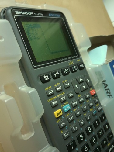 Sharp 9200 graphing - el-9200,