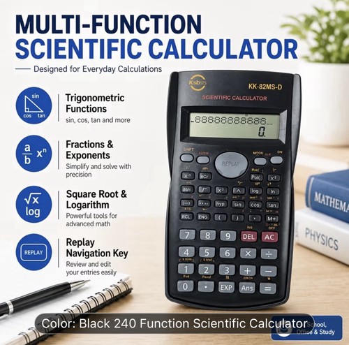 Scientific calculator 240 - calculator, –
