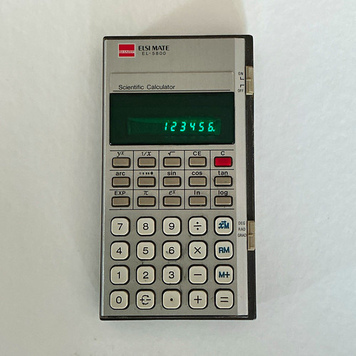 Vintage sharpe 5800 elsi - el-5800,