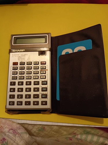 Vintage sharp 506s handheld - vintage,