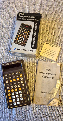 Commodore p50 programmable - commodore,