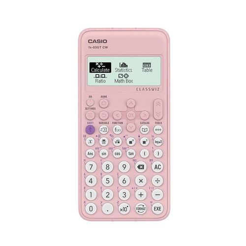 Casio 83gtcw pink - casio, fx-83gtcw